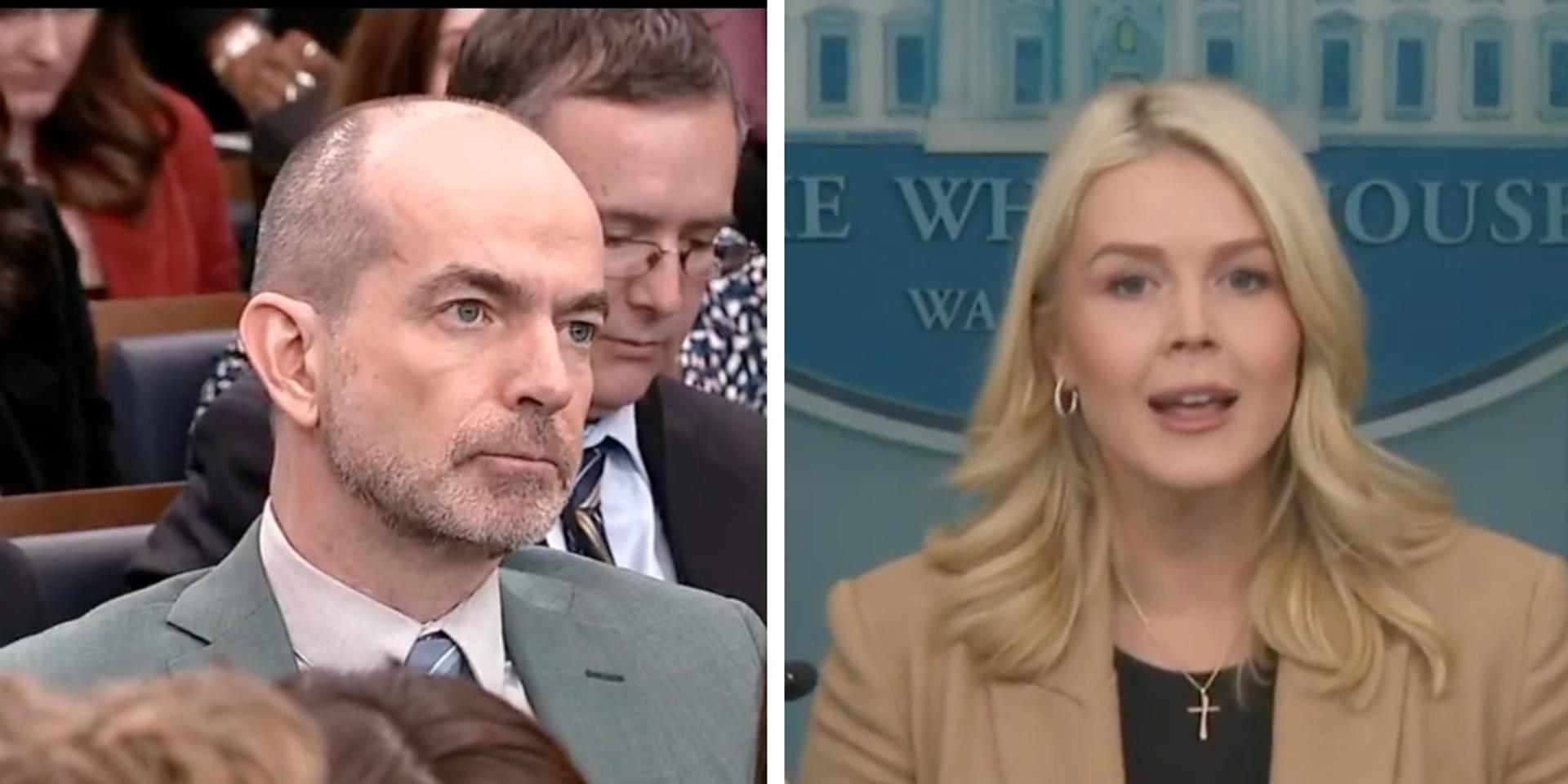 Karoline Leavitt slams The Hill reporter for claim ICE agent killed Renee Good 'unjustifiably'