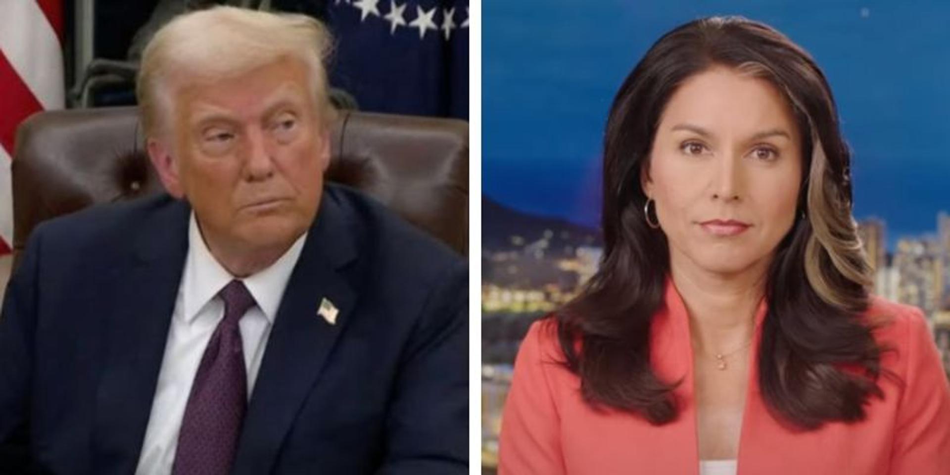 Tulsi Gabbard reveals 'deep state actors' in IC created 'false-narrative' used by Congress to impeach Trump in 2019