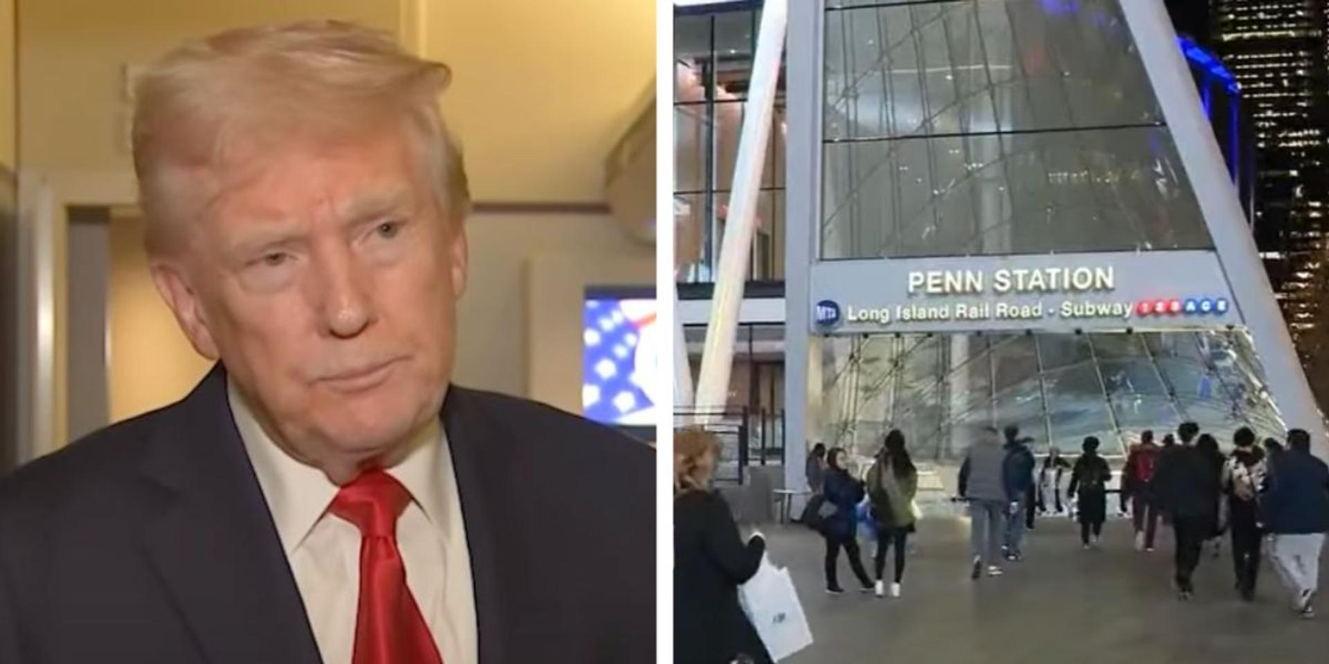 Multiple people stabbed inside New York City's Penn Station day before Trump expected to attend NBA Finals