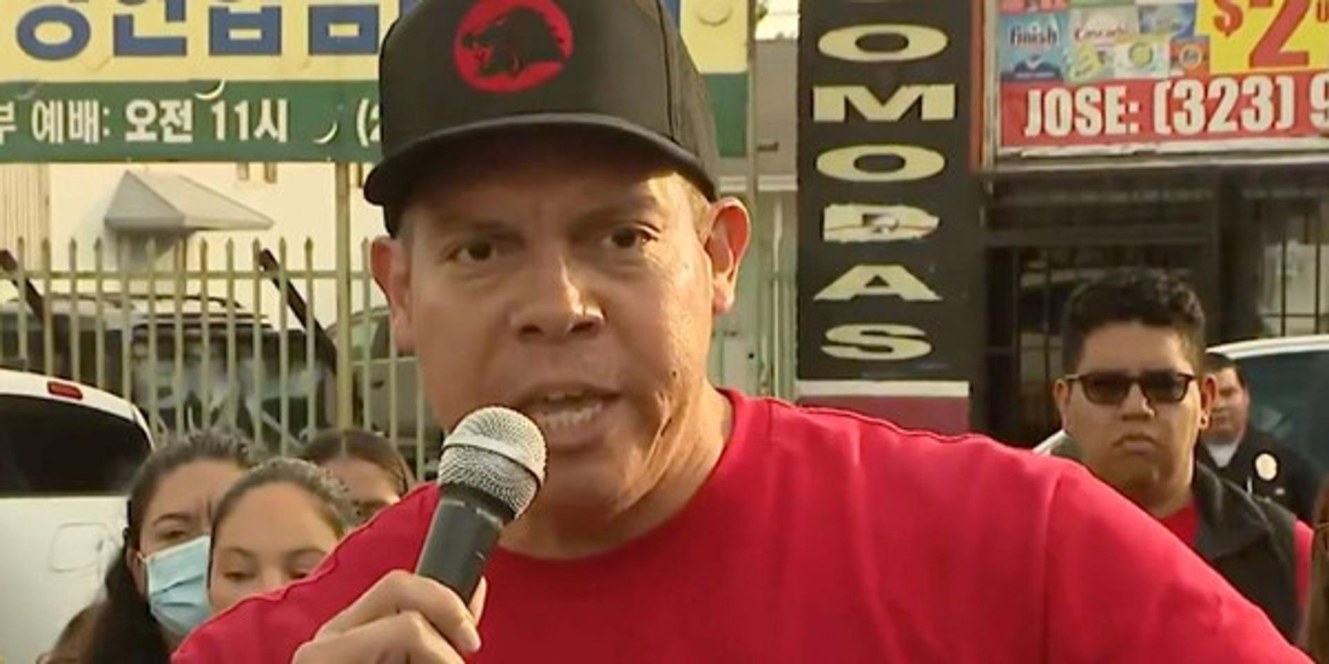 Anti-ICE activist warning ICE they 'aren't the only ones with guns' revealed to be LA high school teacher