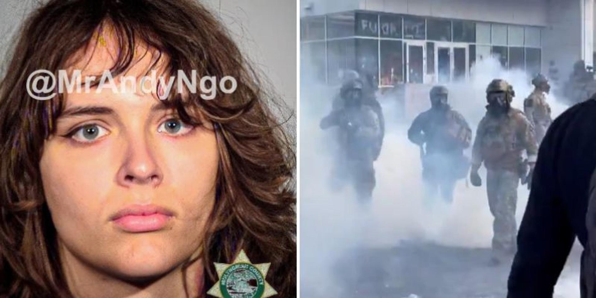 BREAKING: Antifa trans militant pleads guilty in attempted arson attack at Portland ICE facility