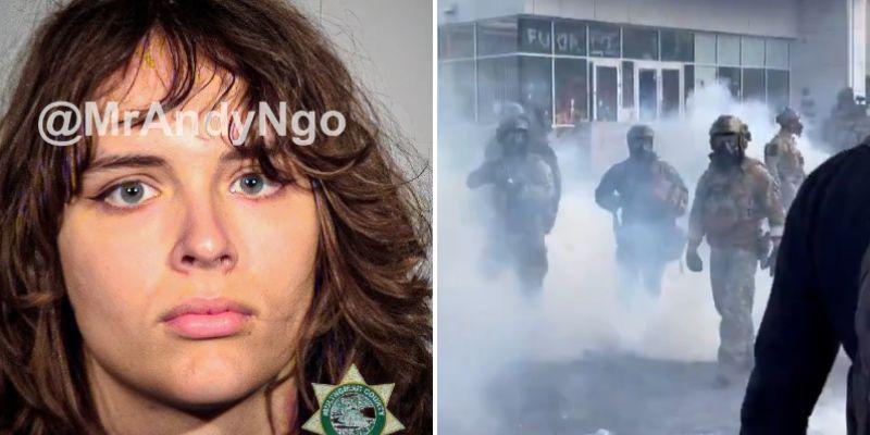 BREAKING: Antifa trans militant pleads guilty in attempted arson attack at Portland ICE facility