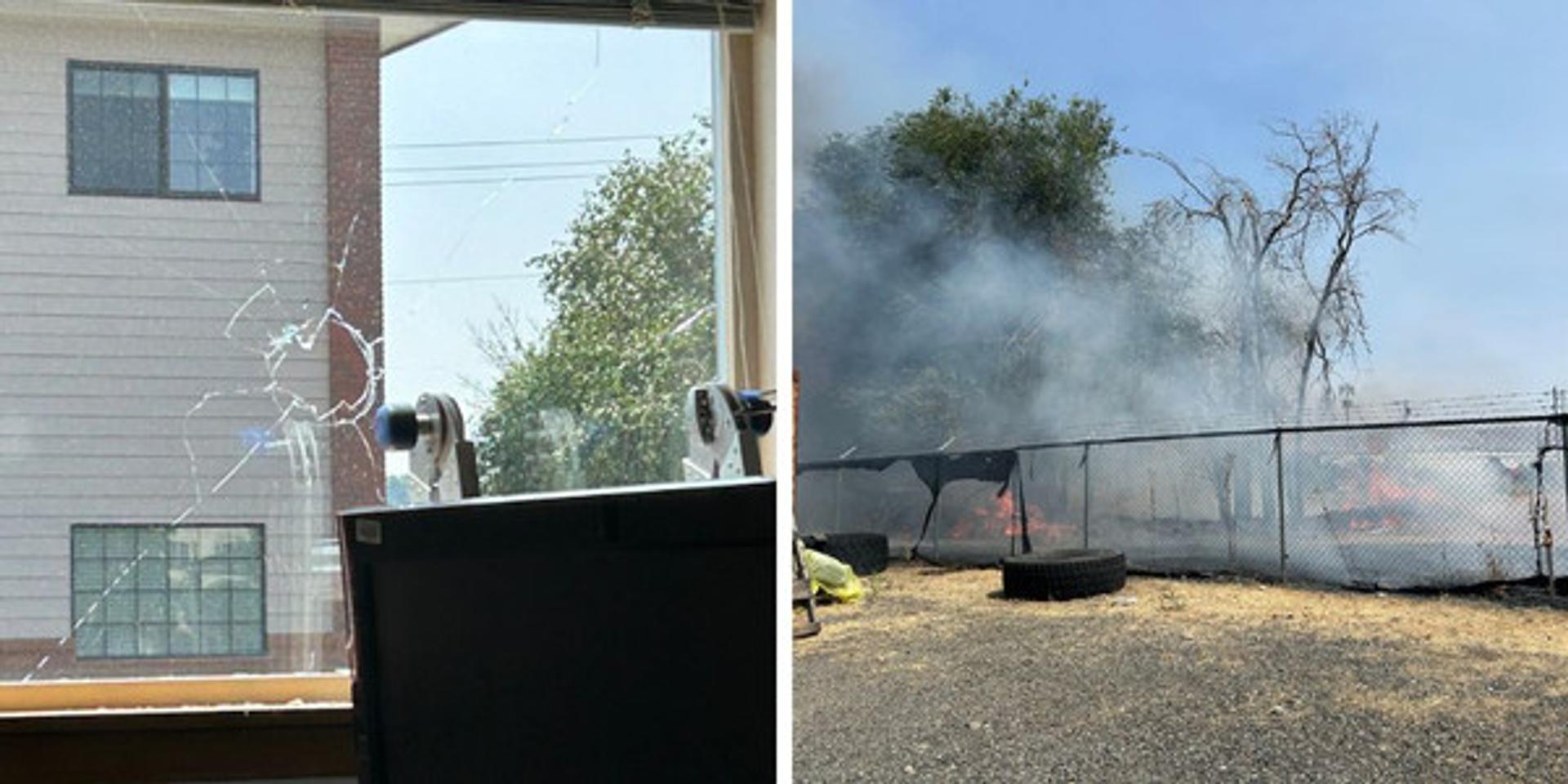 Arson attack on ICE office in WA forces agents to flee