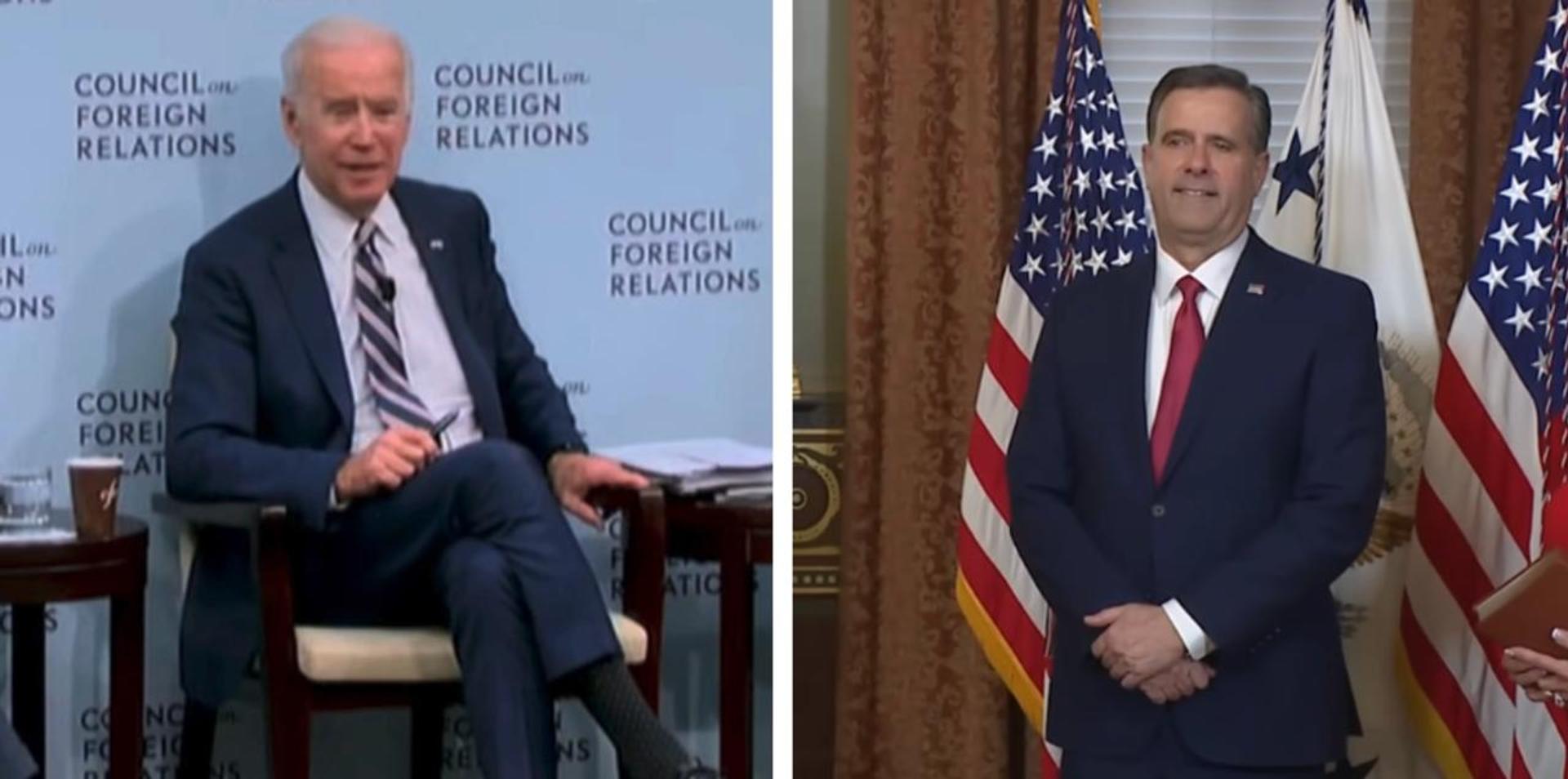 BREAKING: CIA Director Ratcliffe declassifies intelligence on Biden's 2015 visit to Ukraine