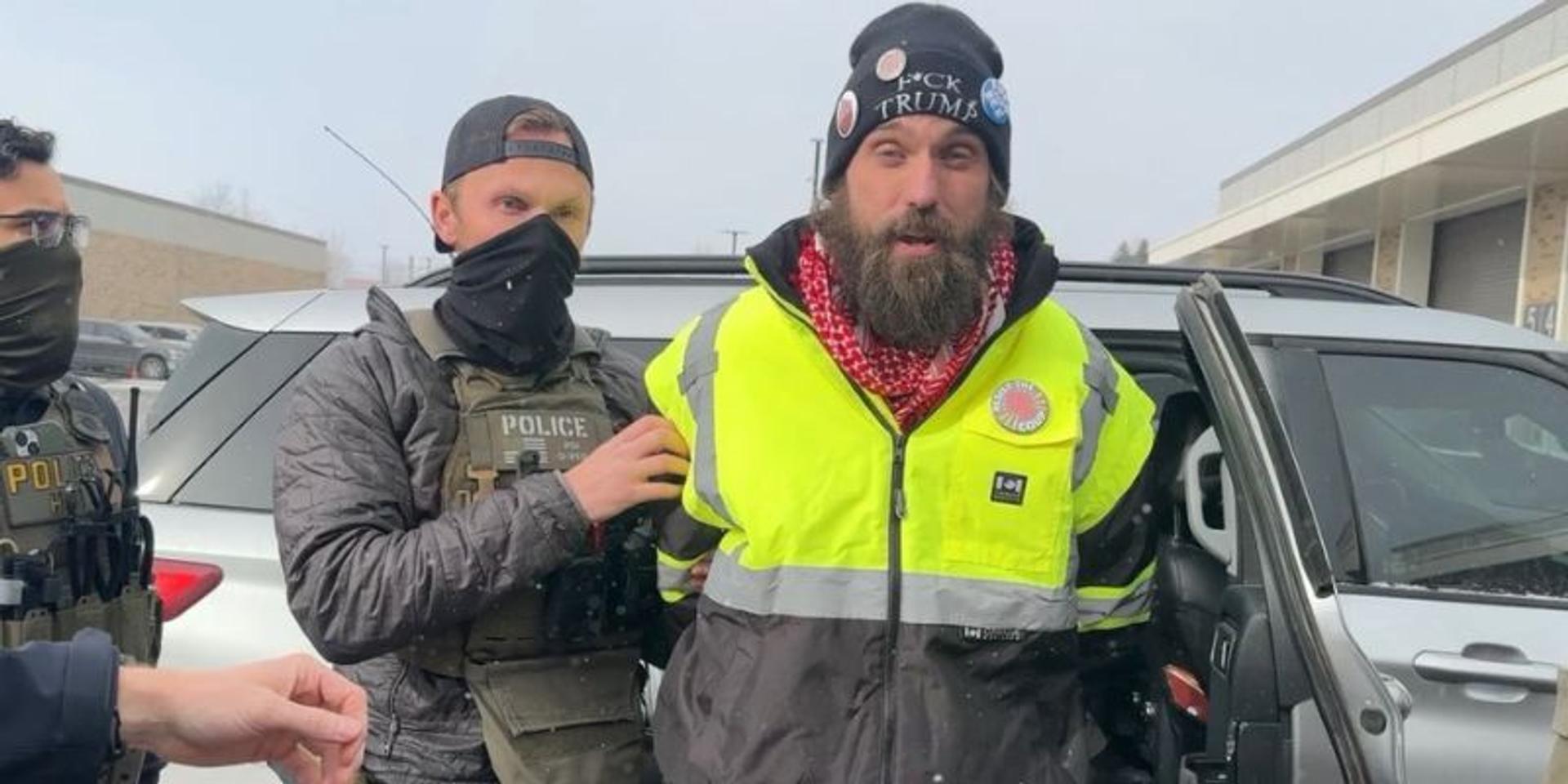 BREAKING: Far-left agitator William Kelly arrested for storming St Paul Christian church