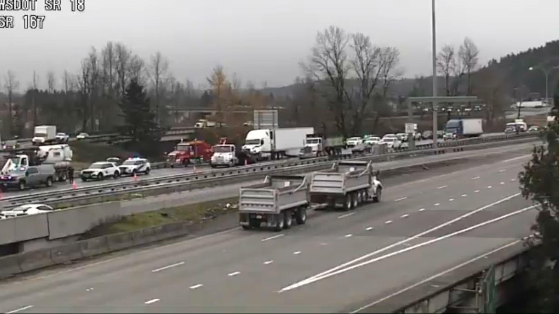 Semi-truck driver arrested for vehicular homicide following fatal Washington crash
