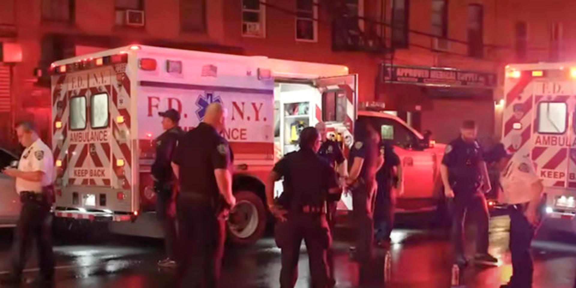 Knife-wielding man storms NYC precinct, slashes female officer before cops gun him down