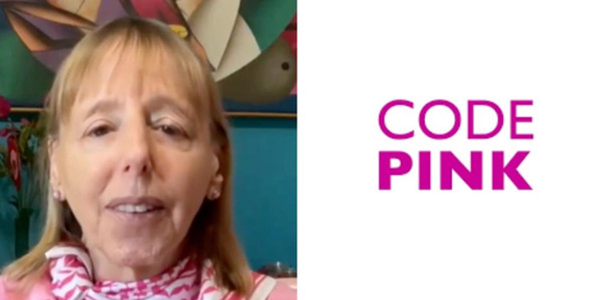 Code Pink's Treasury subpoenaed Medea Benjamin backs plans for protest encampments throughout July, August