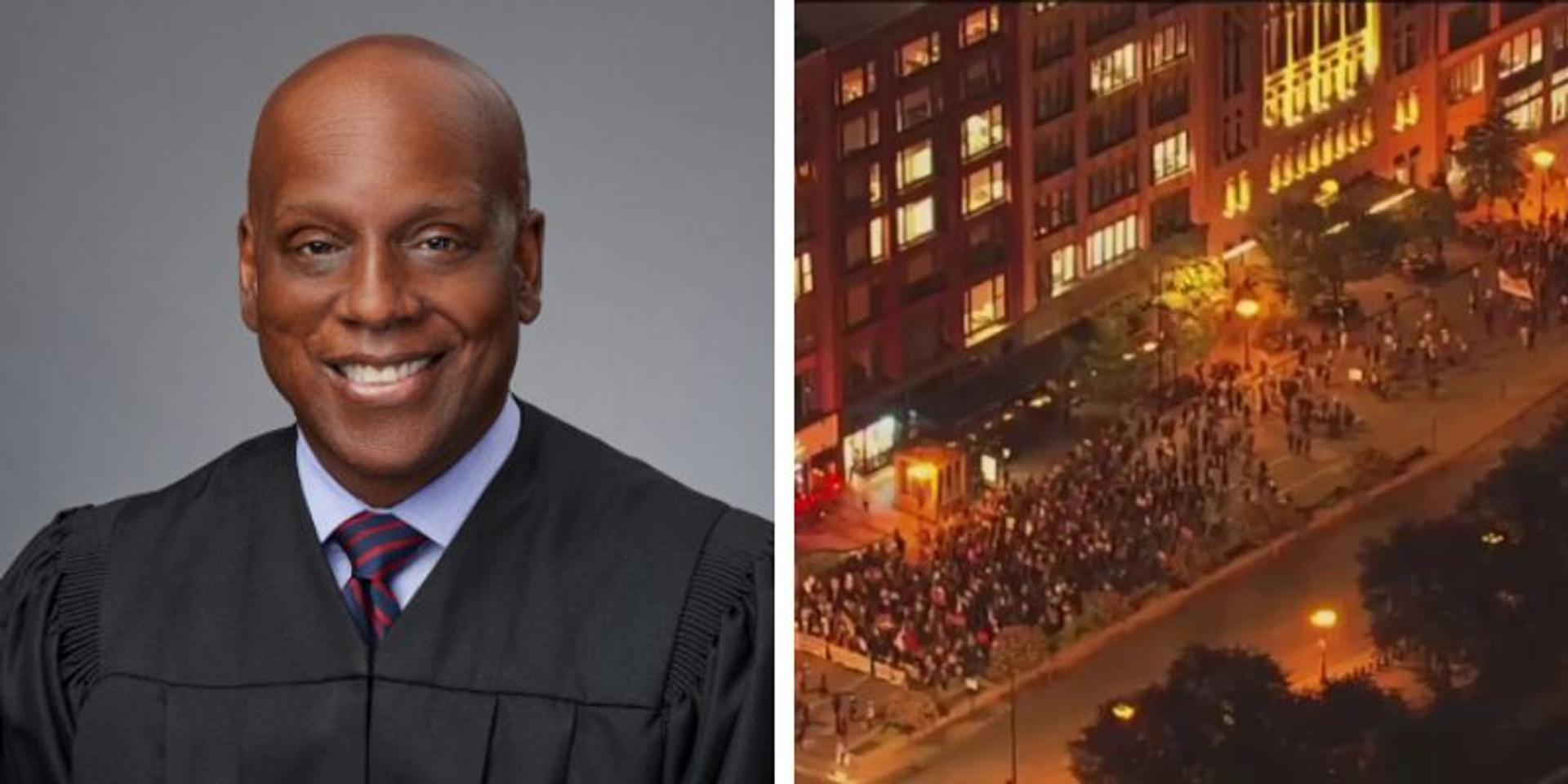 Leftists march through Chicago to protest ICE as judge rules 22 illegal immigrant arrests 'unlawful'