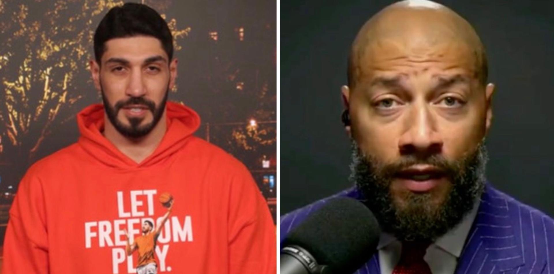 BREAKING: WNBA says Enes Kanter Freedom, Royce White not eligible for draft, claims their womanhood is a 'publicity stunt'