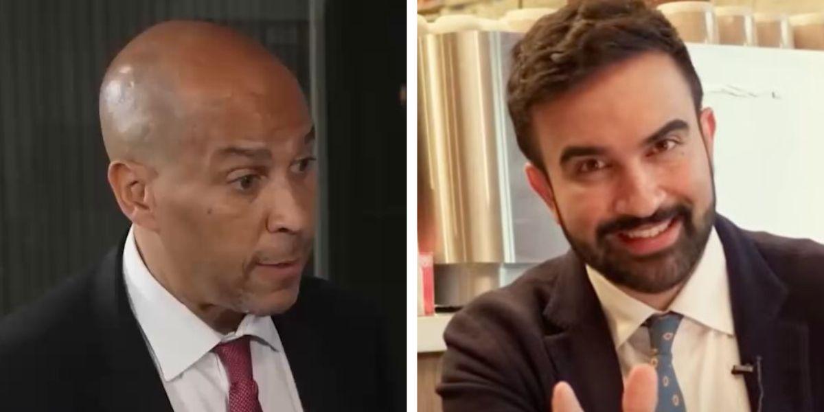 Cory Booker skirts question on Zohran Mamdani endorsement