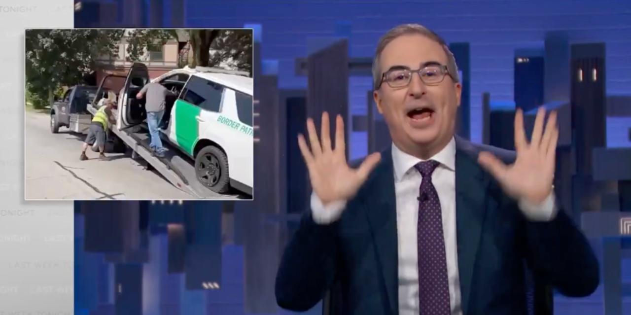 John Oliver gleefully celebrates attack, vandalism of ICE agents in Rochester