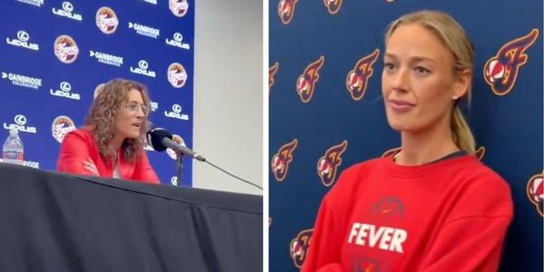 Indiana Fever coach defends herself after refusing to back Sophie Cunningham: 'Grace will win, kindness will win ... go to hell'
