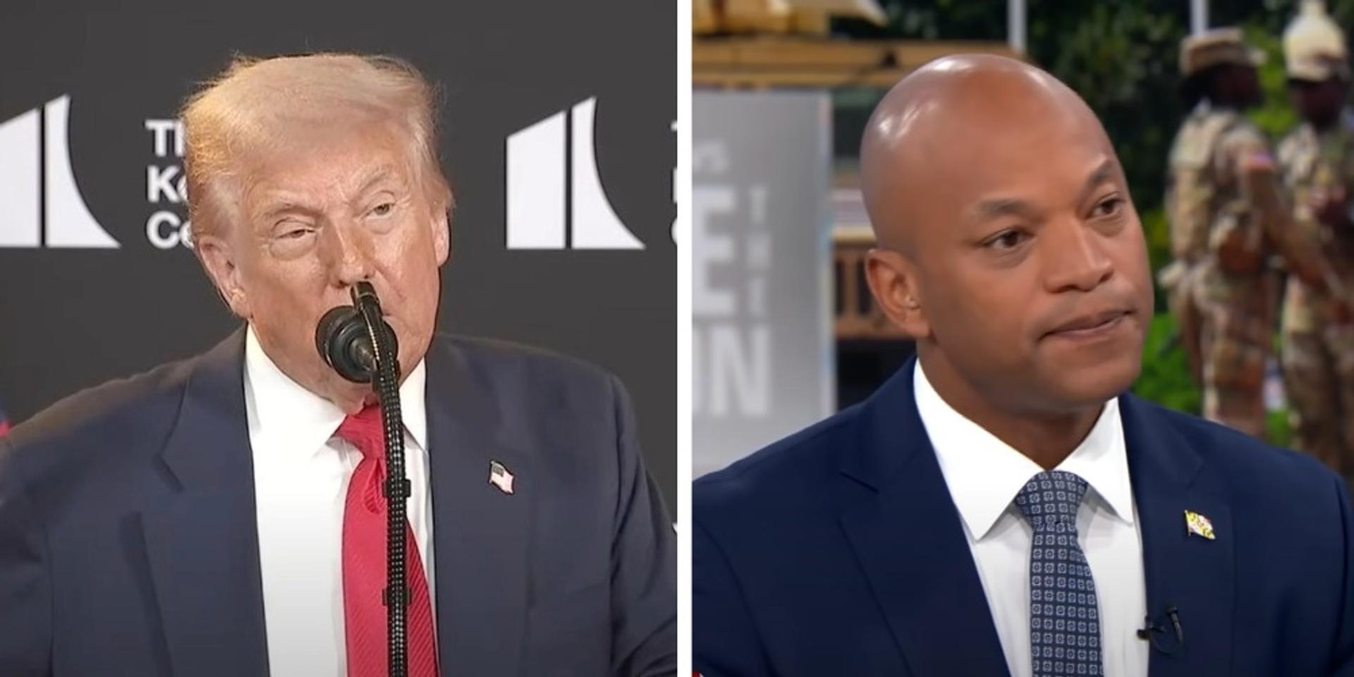 Maryland Governor Wes Moore now says he would welcome Trump's help to fight crime in Baltimore