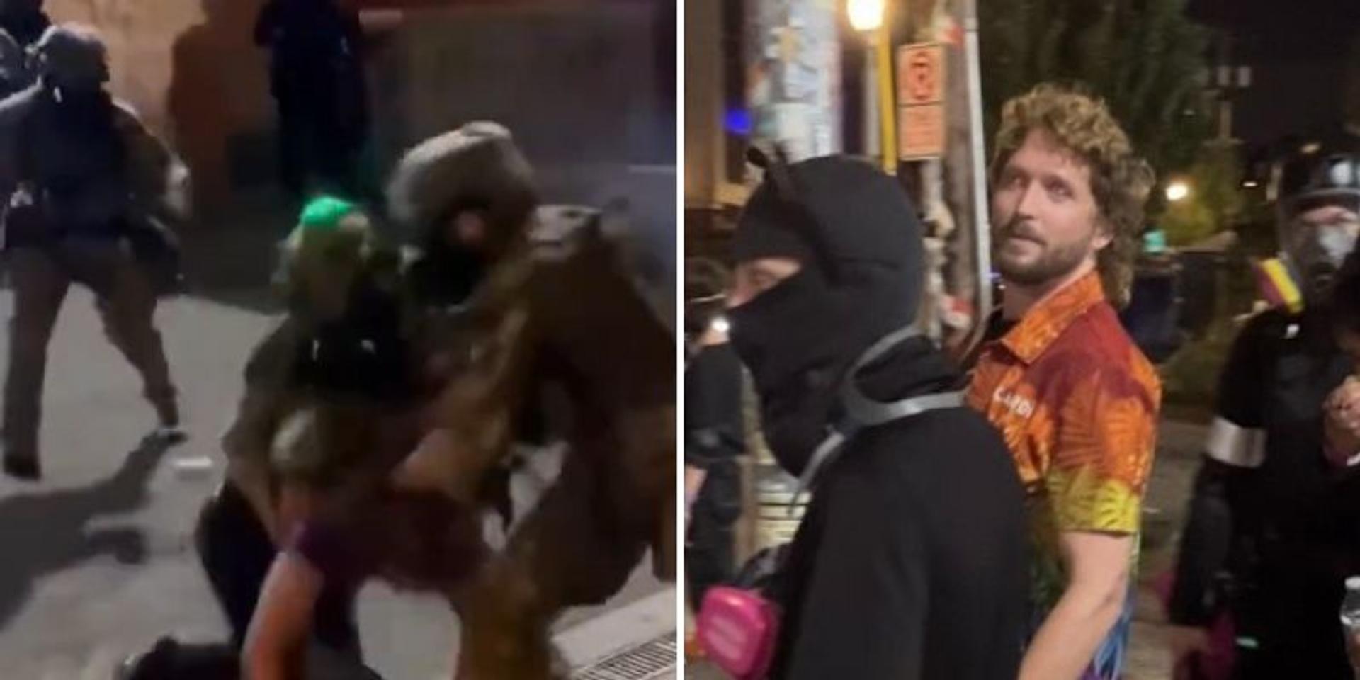 Anti-ICE agitator files suit against DHS after he was arrested for violent protest action