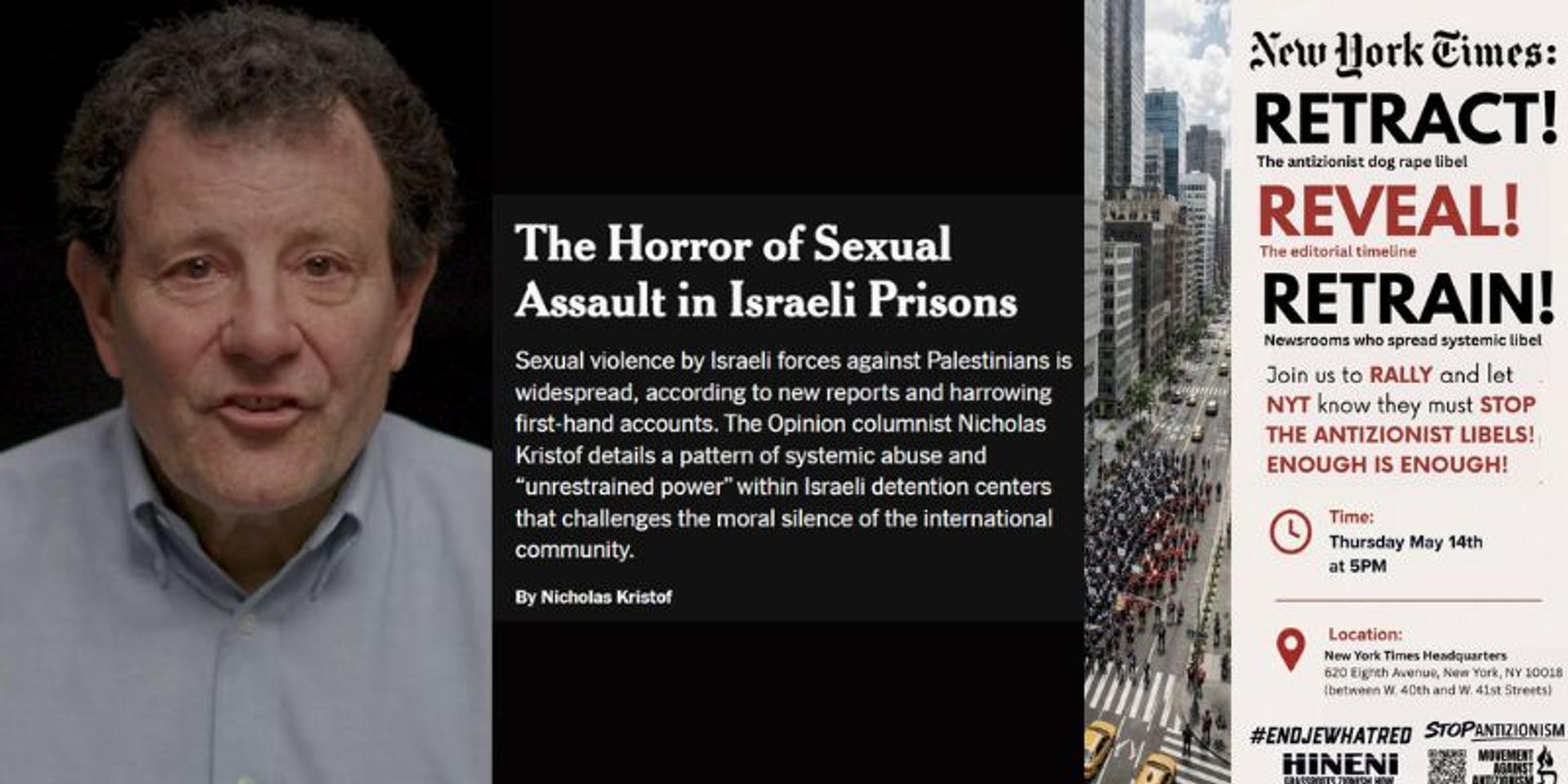 Jewish coalition protests New York Times over Nick Kristof anti-Israel piece that cited sources who praised Hamas