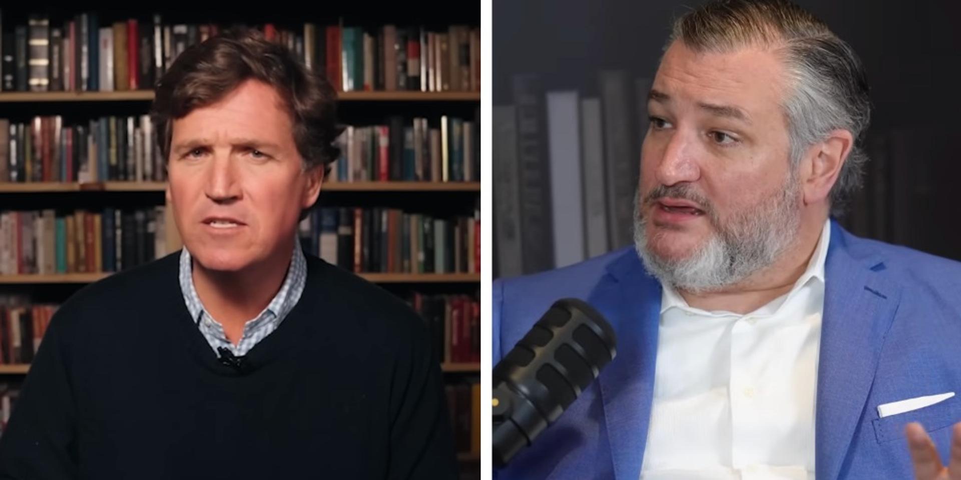 Ted Cruz setting up 2028 presidential run by attacking Tucker Carlson: report