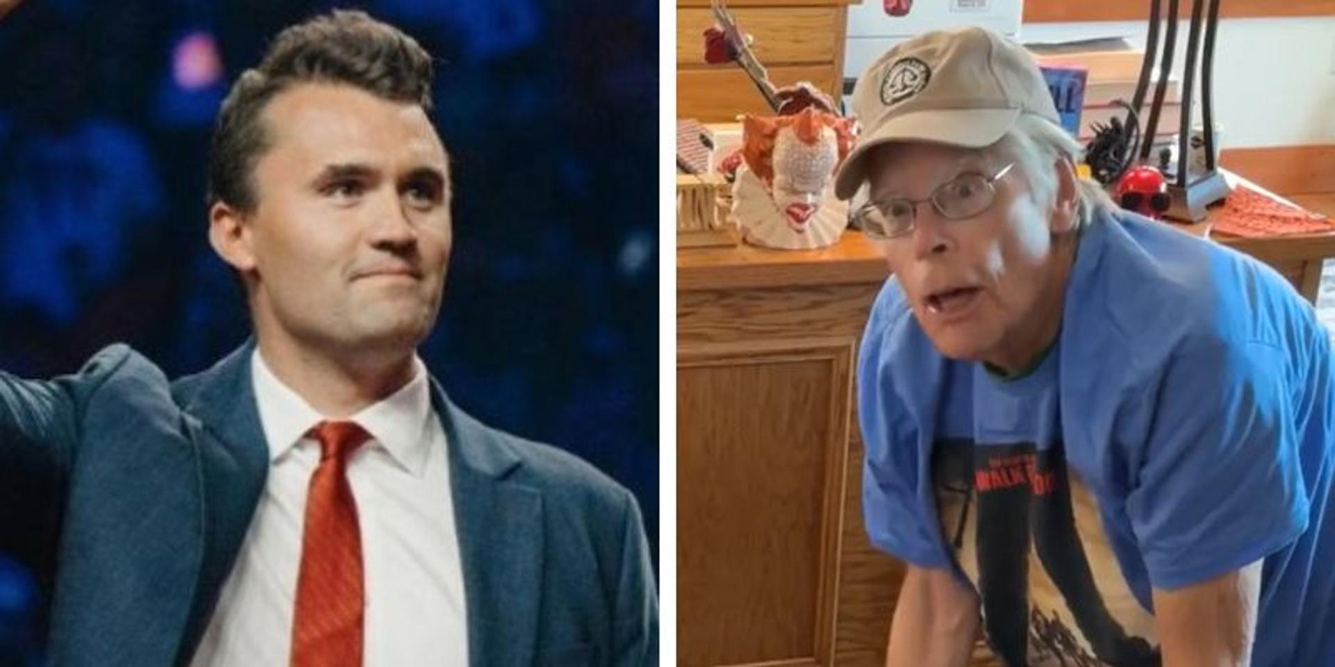 Stephen King apologizes for falsely claiming Charlie Kirk 'advocated stoning gays to death'