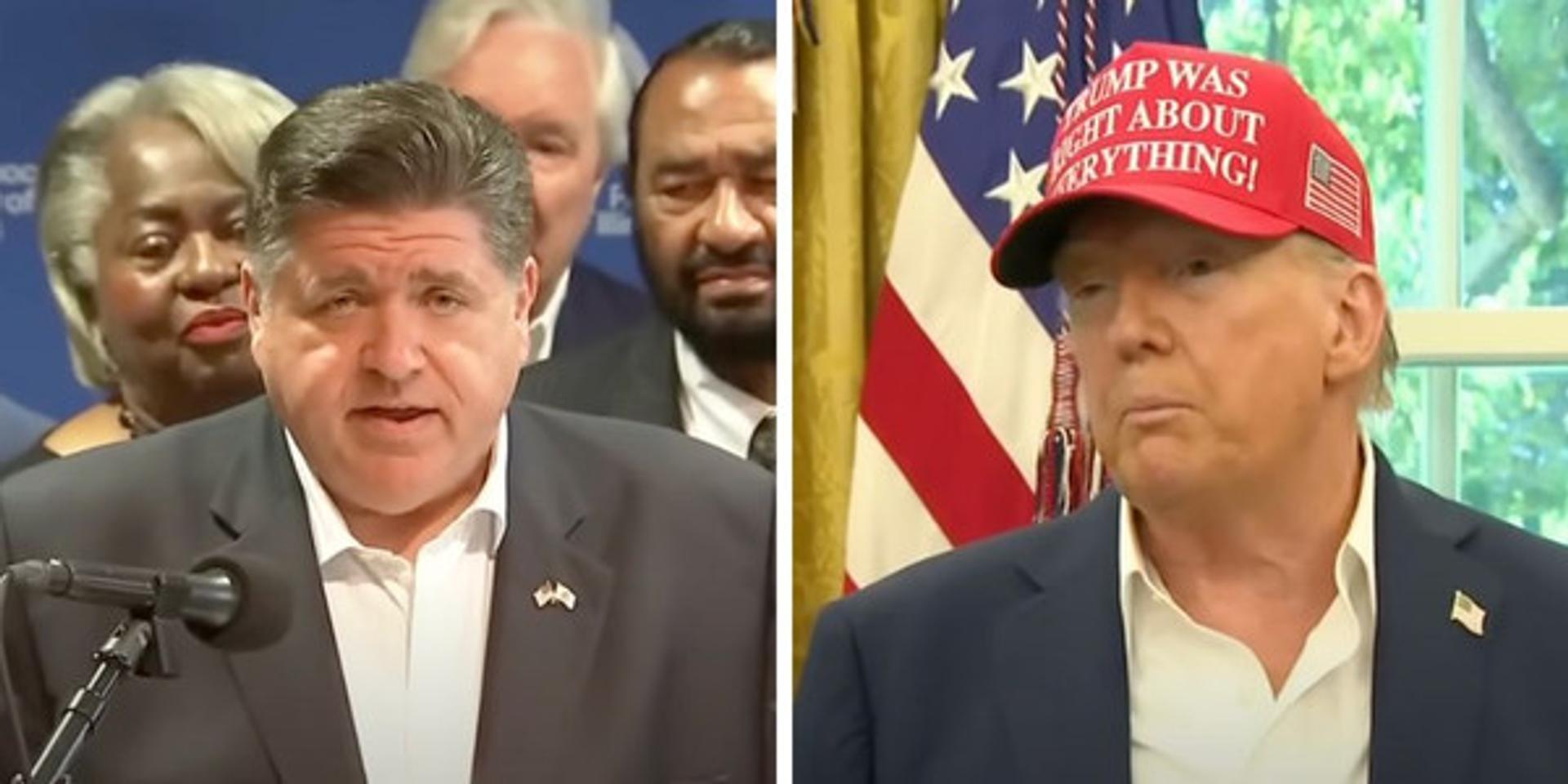 JB Pritzker accuses Trump of trying to 'manufacture a crisis' over plans to deploy National Guard in Chicago