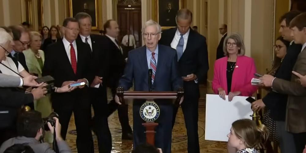 BREAKING: Mitch McConnell was found unconscious in DC home, may have suffered heart attack last month