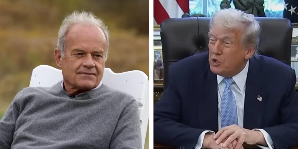 Comedy legend Kelsey Grammer praises Trump at Kennedy Center honors: 'One of the greatest presidents we've ever had'