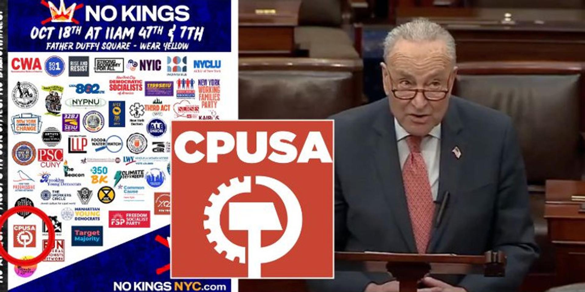 Chuck Schumer encourages Americans to march in communist, socialist-backed 'No Kings' protest—he'll be there too