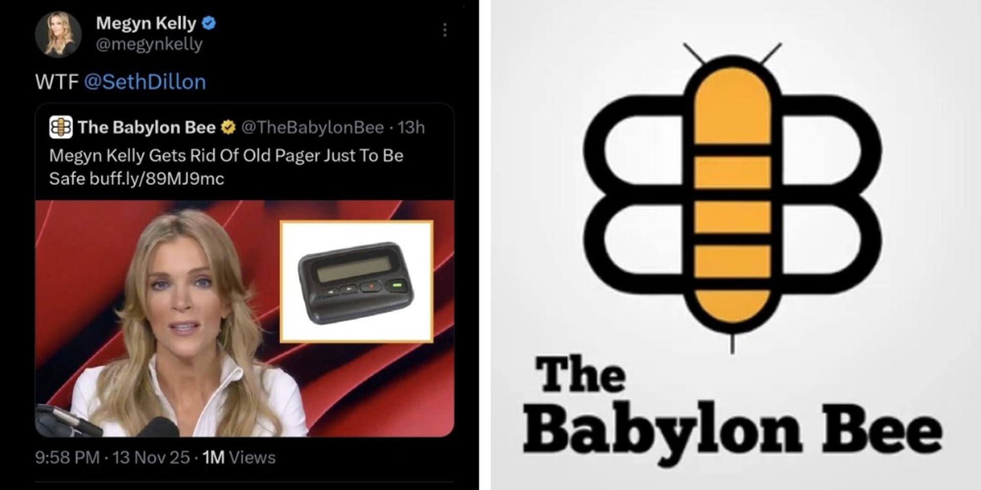 Babylon Bee posts joke suggesting violence against Megyn Kelly, then deletes it amid backlash