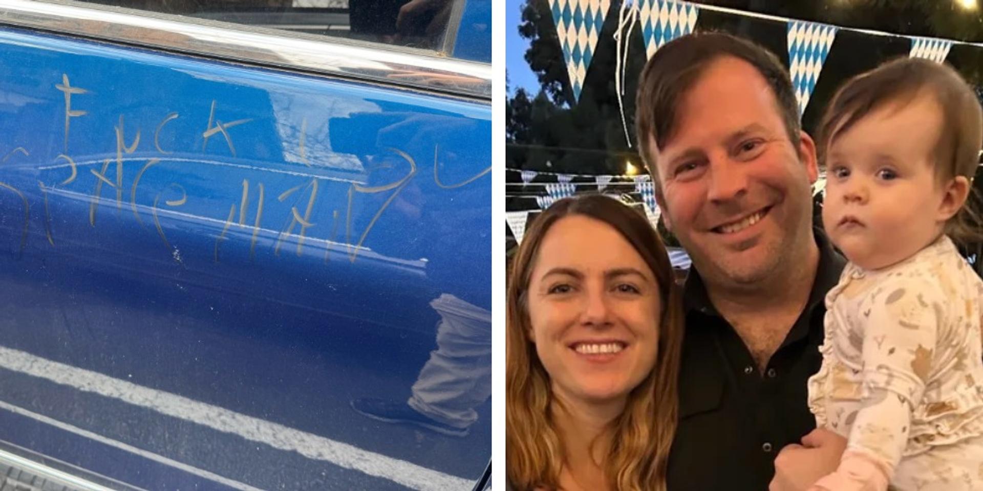 BREAKING: Space Force officer speaks out, shares new photos after anti-Trump attack destroys couple's DC home, kills their cat