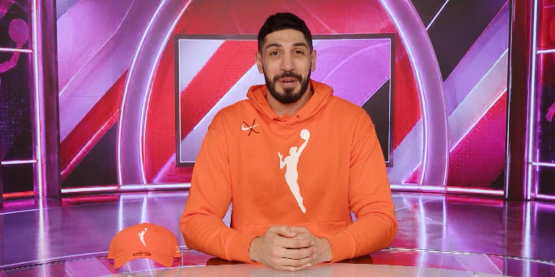 Enes Kanter Freedom says he's received death threats since declaring eligibility for WNBA