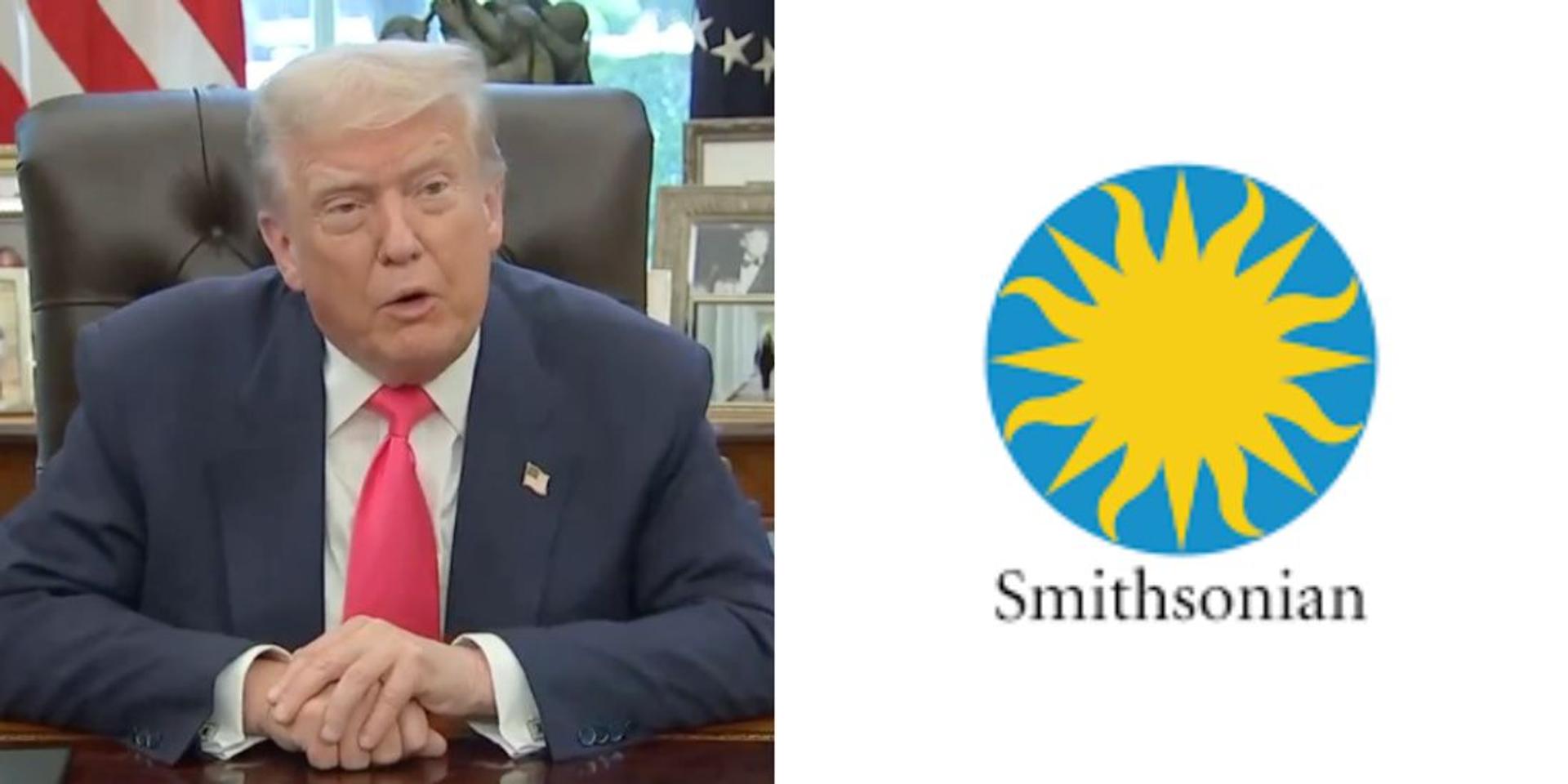 BREAKING: Trump says Smithsonian is 'OUT OF CONTROL,' will be dealt with like the colleges were