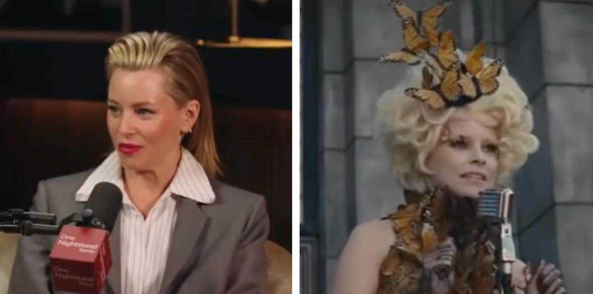 Hunger Games actress Elizabeth Banks says more people should 'become revolutionaries' like her character Effie, doesn't understand white female Trump voters