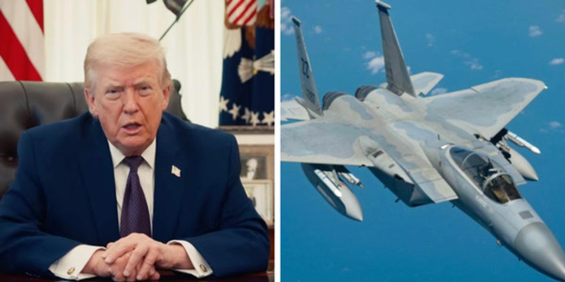 'GOD IS GOOD!': Rescued serviceman's message after ejecting from aircraft revealed