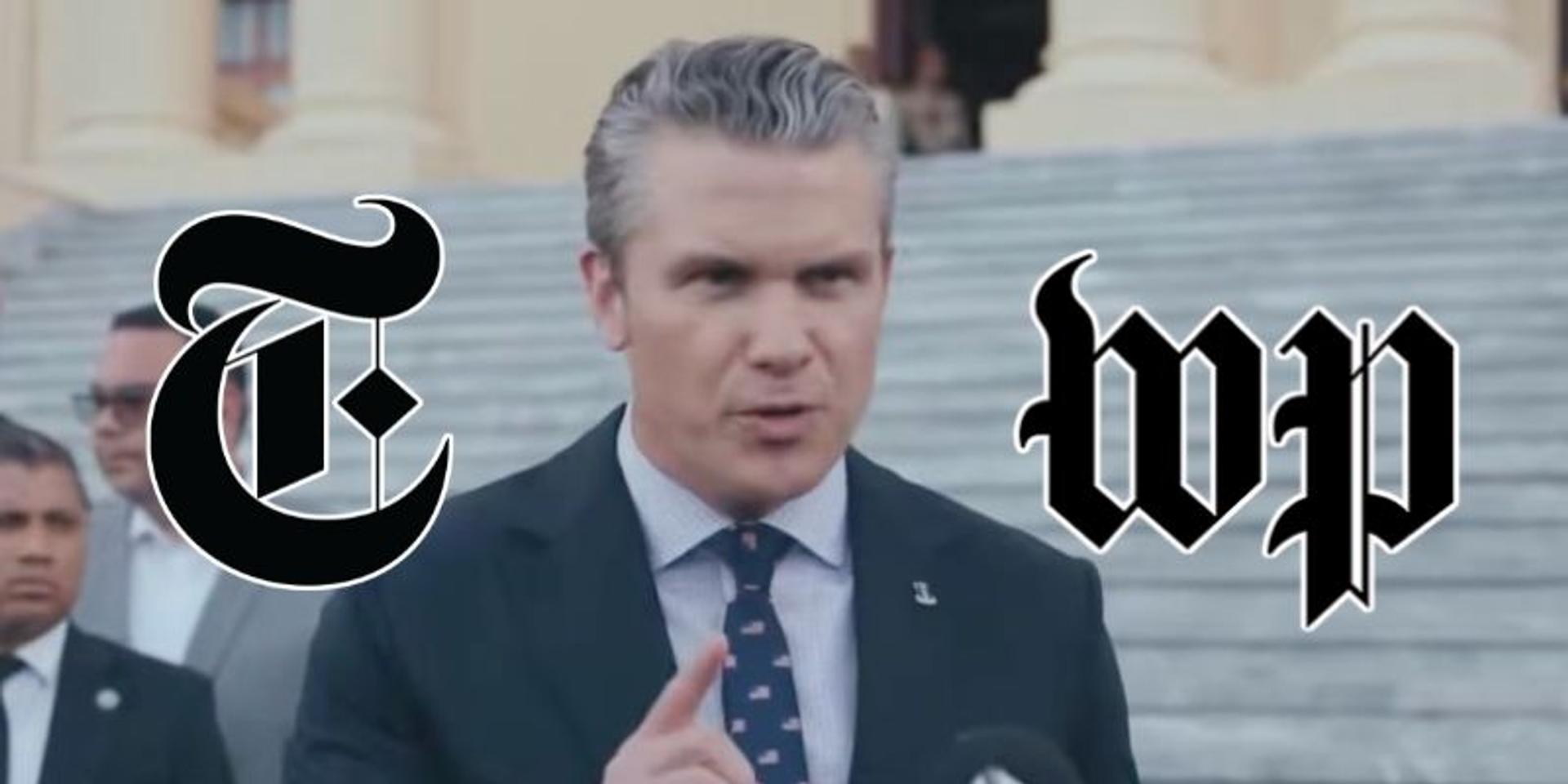 New York Times contradicts Washington Post's assertion that Hegseth fired on boat wreck survivors
