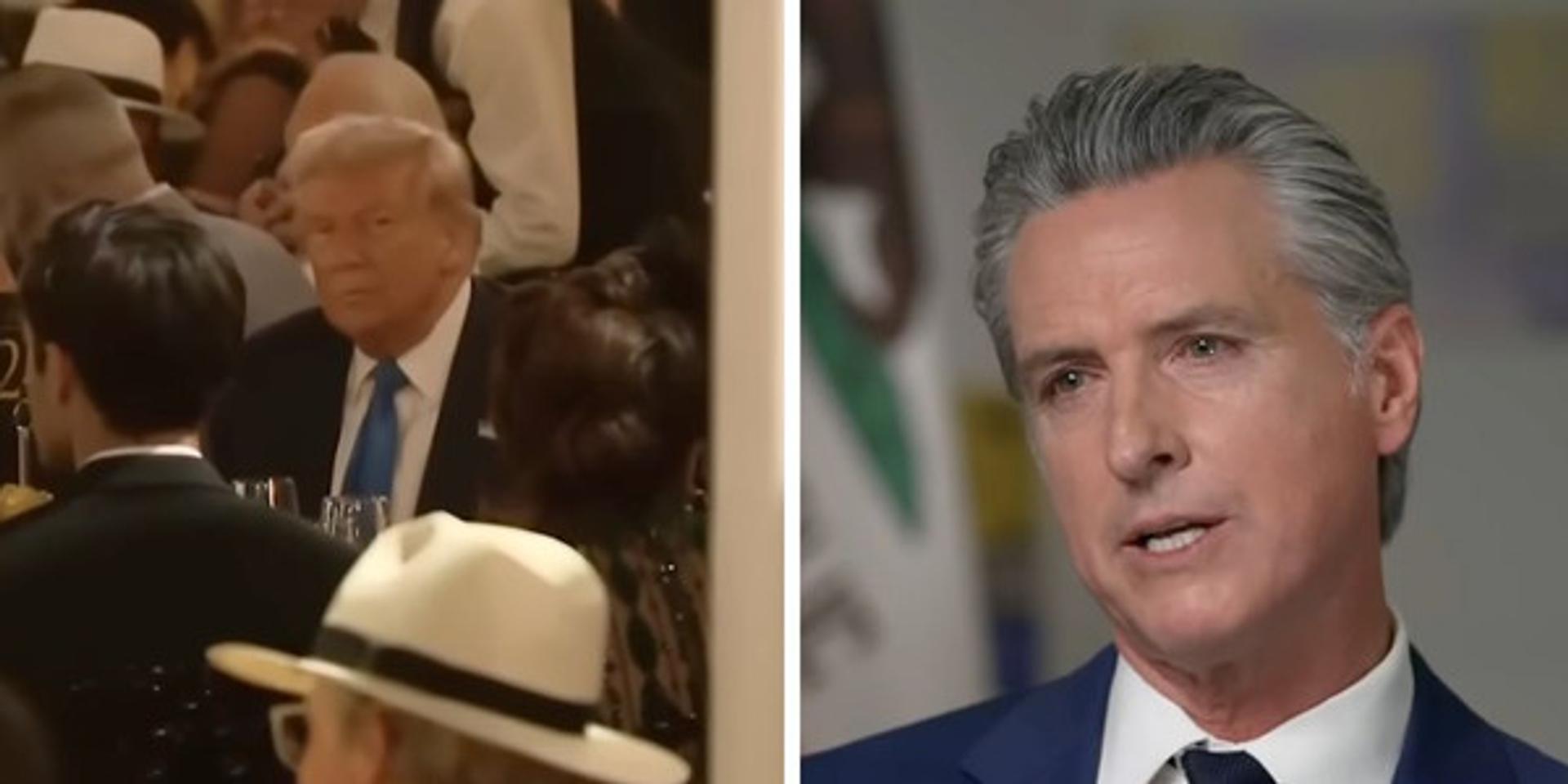 Gavin Newsom tries to shame Trump for Gatsby party after Dems refused to open gov—he partied at French Laundry while locking down California over Covid