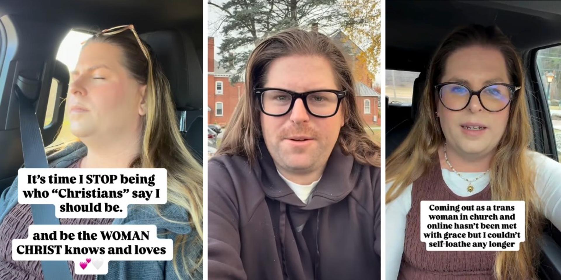 'Catholic' influencer who detransitioned says he's going back to living as a 'woman'