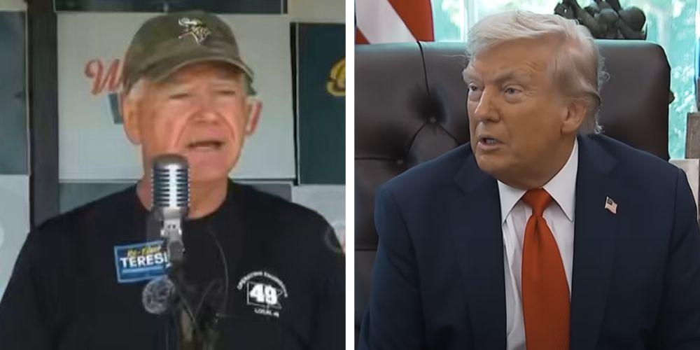 BREAKING: Trump doubles down on calling Tim Walz retarded: 'There's something wrong with him'