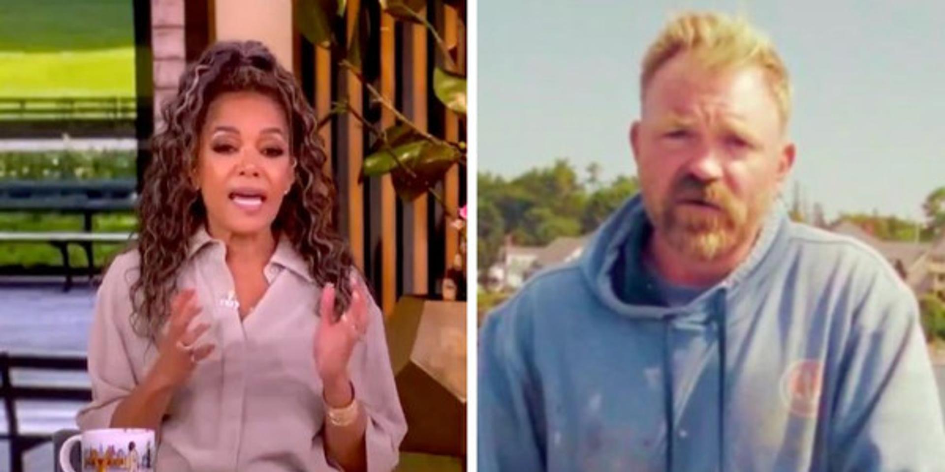 Hypocrite Sunny Hostin disgusted by Graham Platner's record of sexting, Nazi tattoo, says she would ‘hold her nose’ and vote him anyway to buck Trump
