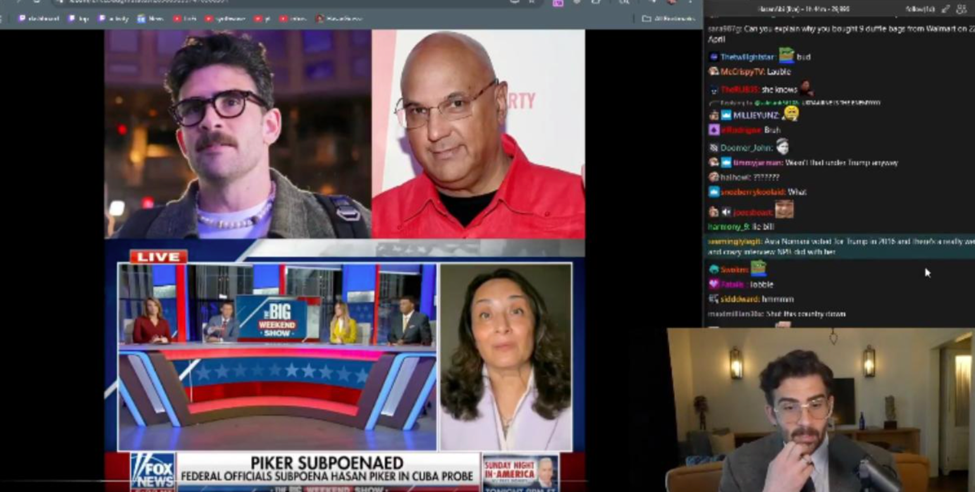 Democrat darling streamer Hasan Piker names Roy Singham as backer of far-left protests after federal subpoena