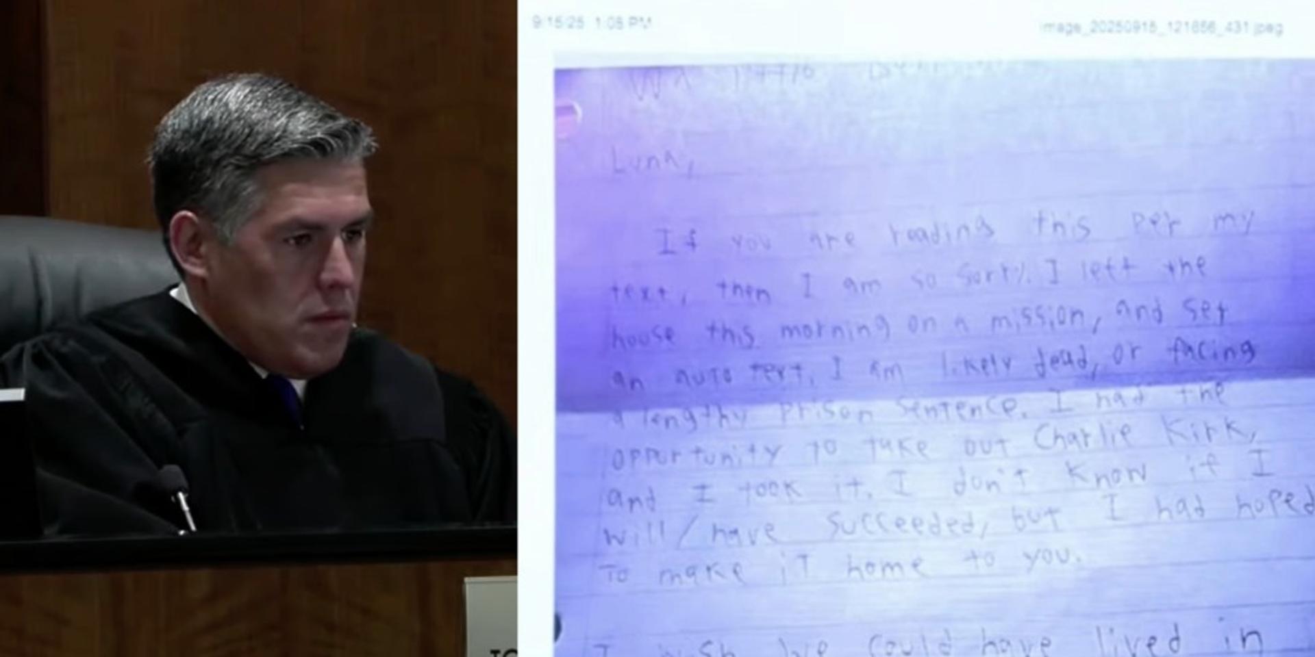 BREAKING: Judge Graf bans media from capturing any evidence in court Friday following accidental reveal of Robinson letter