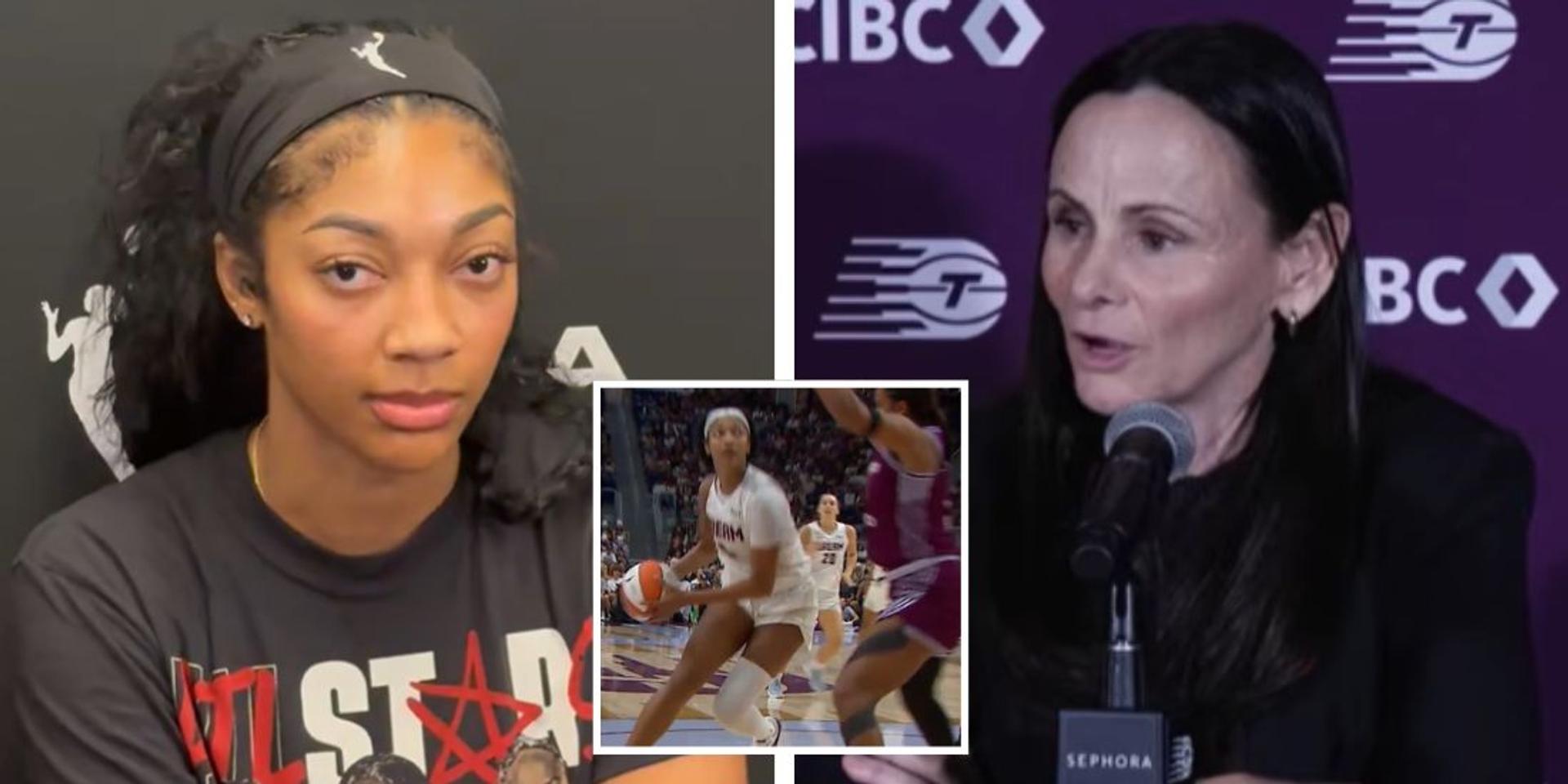 WNBA coach suspended for calling Angel Reese 'protected species' after disputed foul call