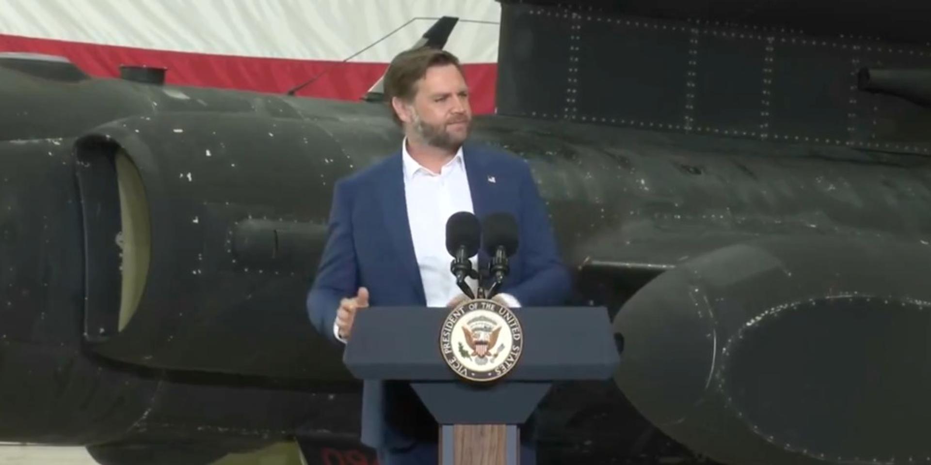 JD Vance praises US troops stationed in UK for making it 'possible for us to accomplish the president’s goals through negotiation'