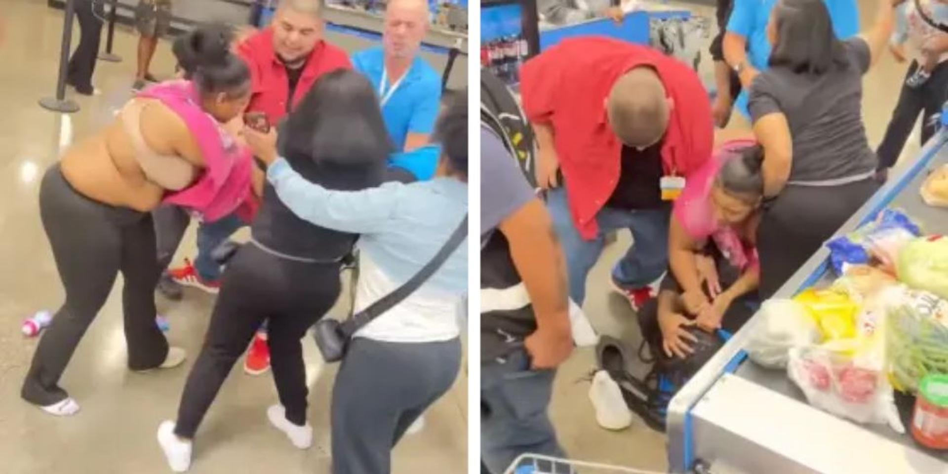 Walmart employee beaten by Indiana mob in viral video