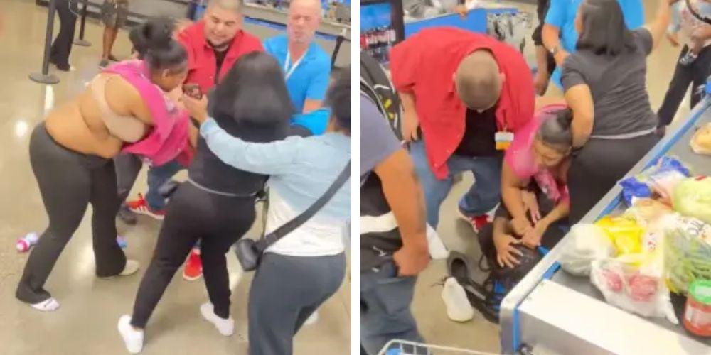 Walmart employee beaten by Indiana mob in viral video