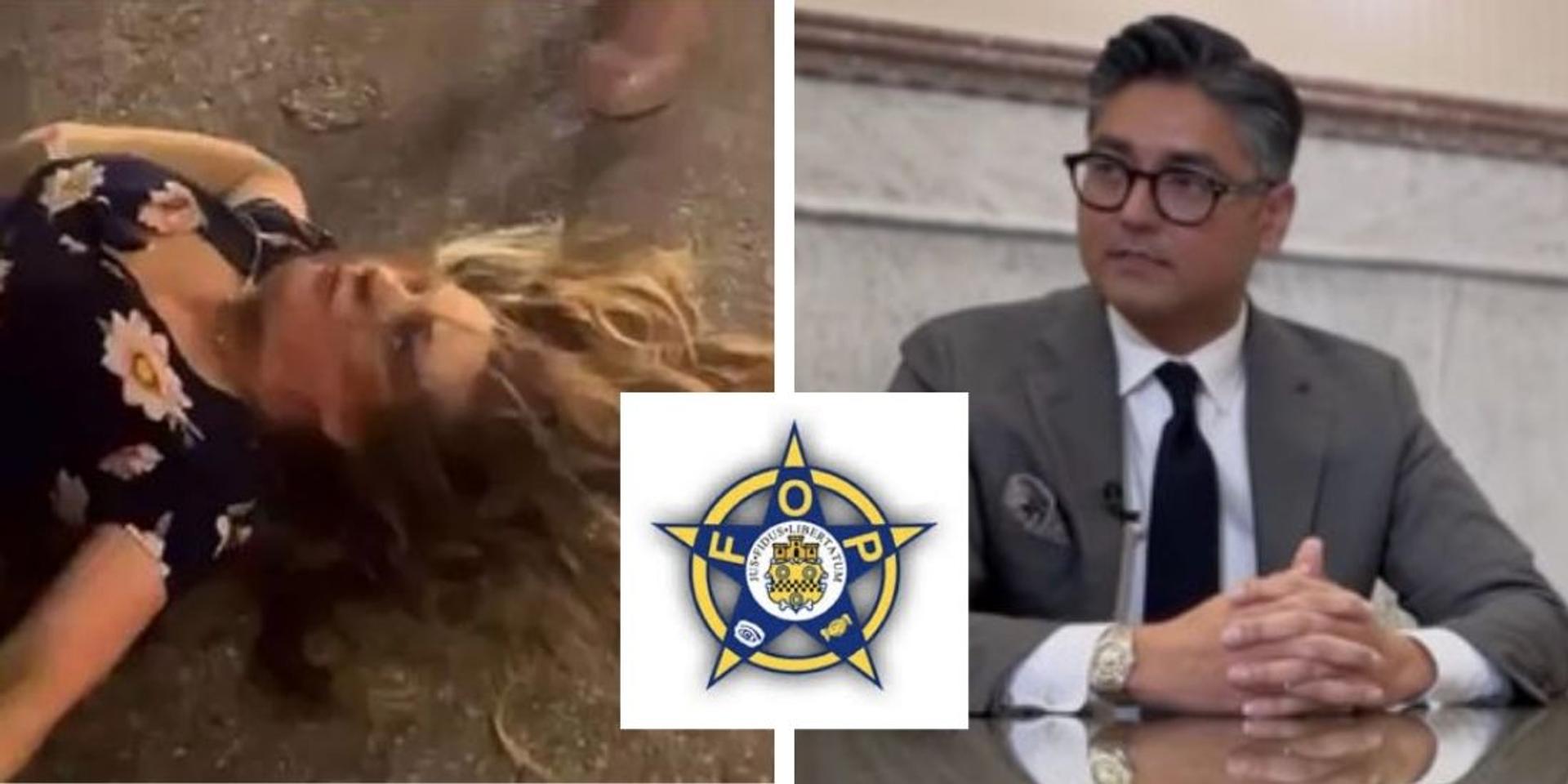 Cincinnati police union votes no confidence in Mayor Aftab Pureval after viral mob attack that left woman knocked out