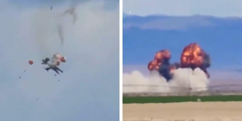 BREAKING: Two US Navy fighter jets collide during air show in Idaho