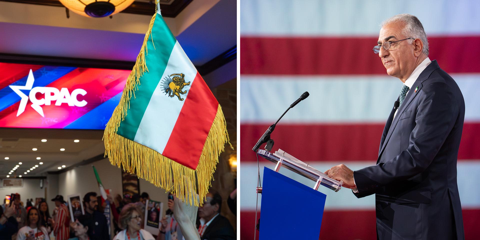 Iranian ex-pats flock to CPAC, cheer Reza Pahlavi vowing to 'Make Iran Great Again'