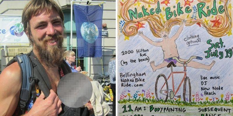 Naked bike ride organizer slapped with child sex crime charges in WA