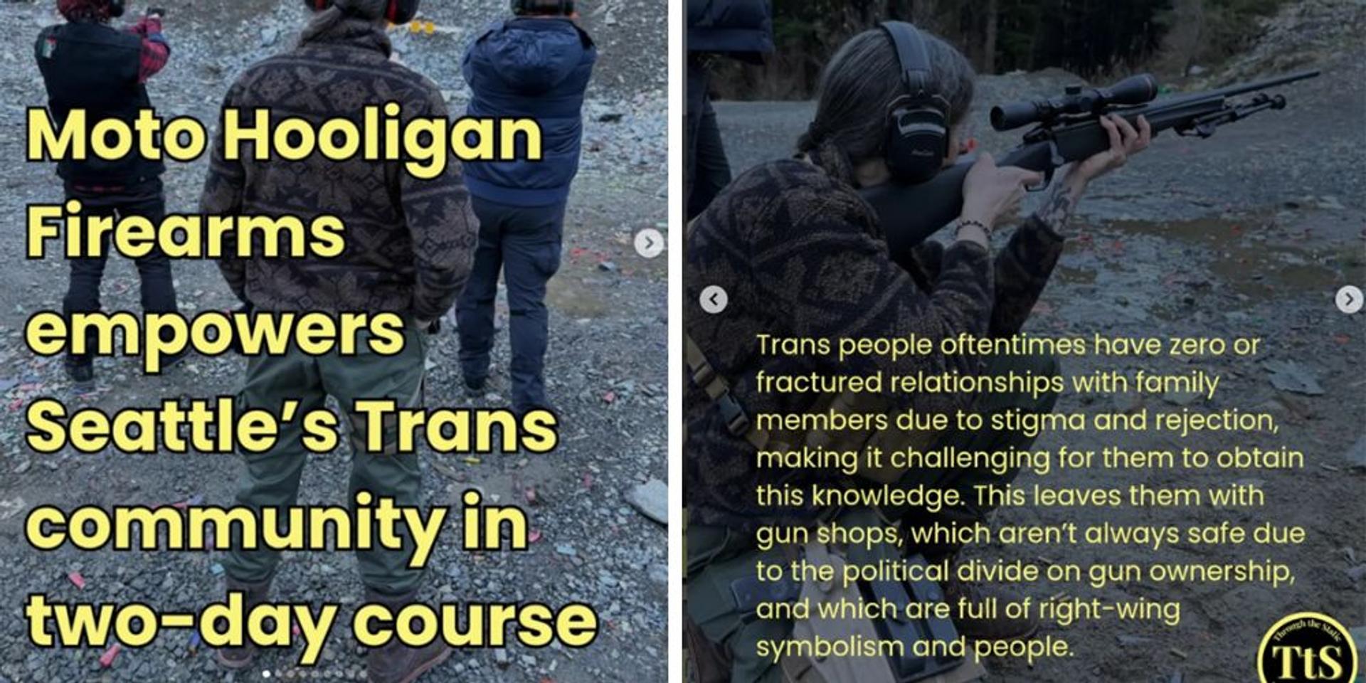 Antifa-linked activist leads trans firearm training in Washington state