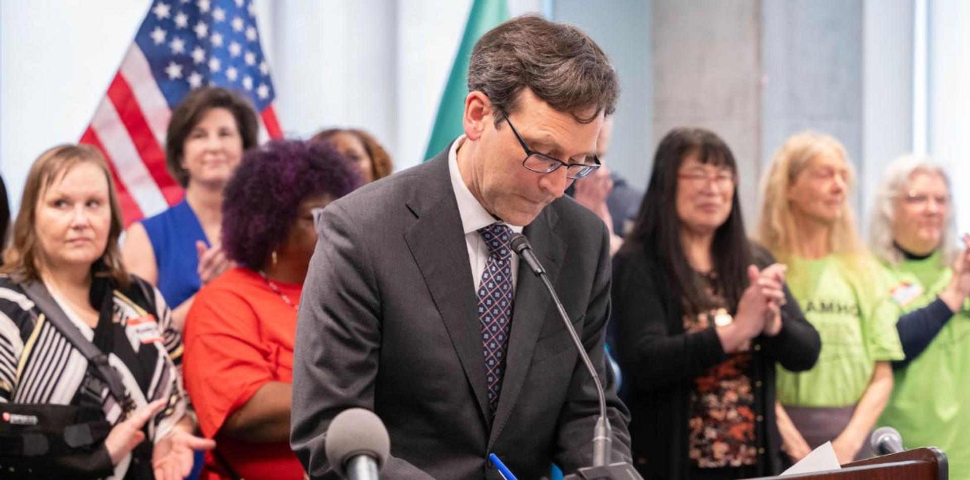 Ferguson vetoes anti-crime program as Washington's theft crisis worsens