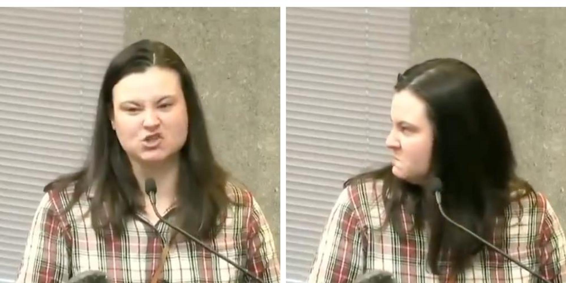 Maine woman begs city council to let illegal aliens stay, claims 'white people are going to die out'